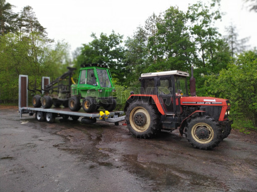 *TRAKTOROVÝ vzduchem brzděné plato AGV 12T 7,80x2,35* č.3
