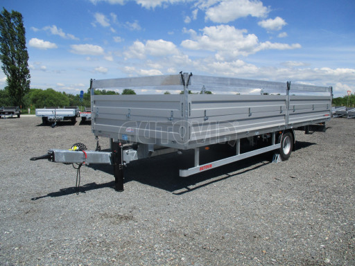 Nákladní přívěs MD 10T 7,40x2,48/1,00 valník č.1