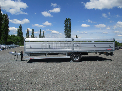 Nákladní přívěs MD 10T 7,40x2,48/1,00 valník č.4