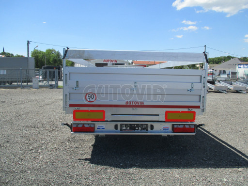 Nákladní přívěs MD 10T 7,40x2,48/1,00 valník č.5