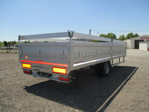 Nákladní přívěs MD 10T 7,40x2,48/1,00 valník č.6