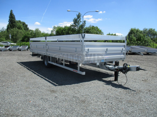 Nákladní přívěs MD 10T 7,40x2,48/1,00 valník č.9