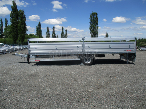 Nákladní přívěs MD 10T 7,40x2,48/1,00 valník č.12