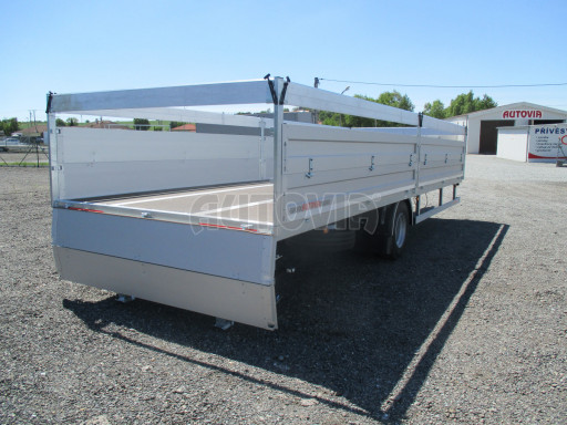 Nákladní přívěs MD 10T 7,40x2,48/1,00 valník č.15