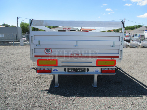 Nákladní přívěs MD 10T 7,40x2,48/1,00 valník č.17