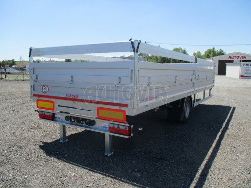 Nákladní přívěs MD 10T 7,40x2,48/1,00 valník č.18