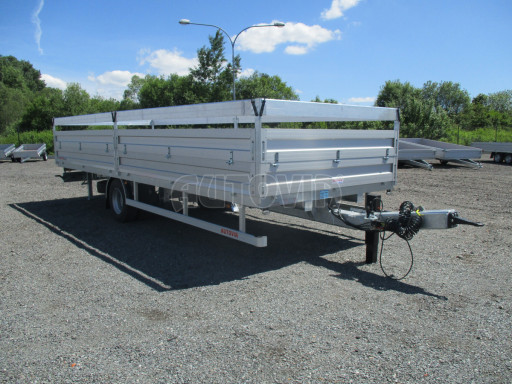 Nákladní přívěs MD 10T 7,40x2,48/1,00 valník č.23