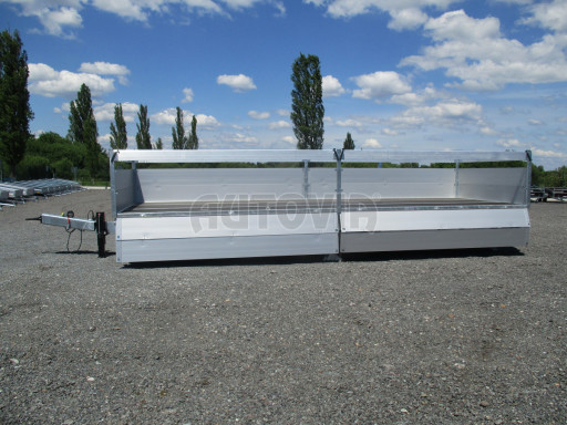 Nákladní přívěs MD 10T 7,40x2,48/1,00 valník č.31