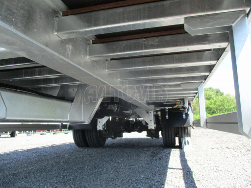 Nákladní přívěs MD 10T 7,40x2,48/1,00 valník č.34