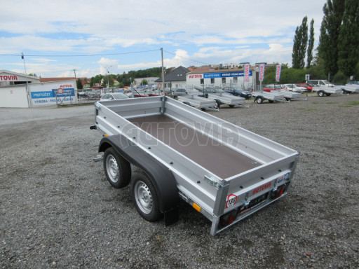 Sklopný nebrzděný přívěs AVM N2 2,52x1,30/0,35 č.8