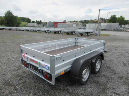 Sklopný nebrzděný přívěs AVM N2 2,52x1,30/0,35 č.3