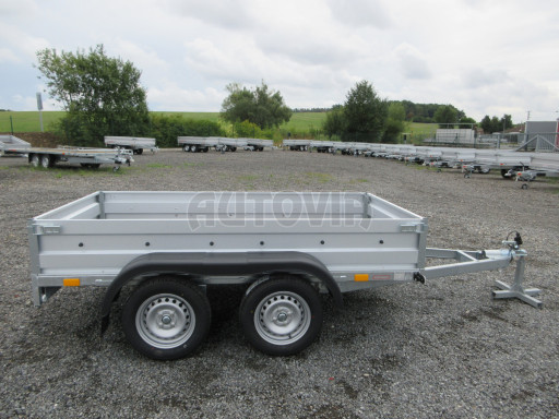 Sklopný nebrzděný přívěs AVM N2 2,52x1,30/0,35 č.21