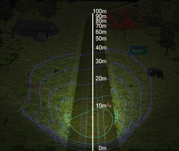 Svítilna pracovní Lucidity 22819 mini CREE LED, 800/560 lm, 12-36V, IP69K, kabel 0,32m č.4