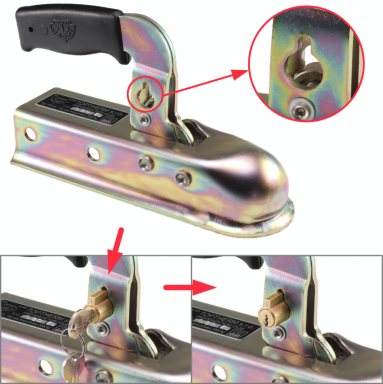 Zámek pro tažnou spojku KP-03 SportJacht č.3