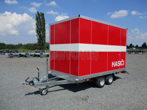 Skříňový izolovaný přívěs VA 2,7T 3,09x 1,74/1,90 IZO* č.4