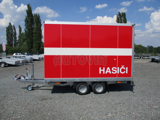 Skříňový izolovaný přívěs VA 2,7T 3,09x 1,74/1,90 IZO* č.8