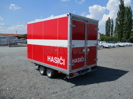 Skříňový izolovaný přívěs VA 2,7T 3,09x 1,74/1,90 IZO* č.6