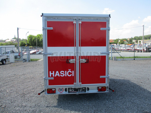 Skříňový izolovaný přívěs VA 2,7T 3,09x 1,74/1,90 IZO* č.9