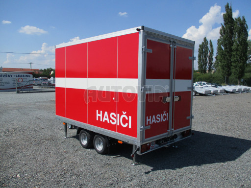 Skříňový izolovaný přívěs VA 2,7T 3,09x 1,74/1,90 IZO* č.18