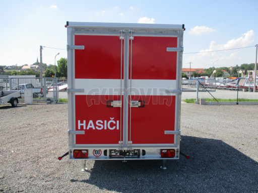 Skříňový izolovaný přívěs VA 2,7T 3,09x 1,74/1,90 IZO* č.19