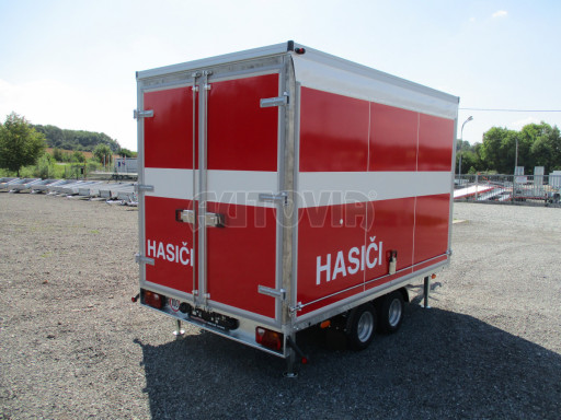 Skříňový izolovaný přívěs VA 2,7T 3,09x 1,74/1,90 IZO* č.20