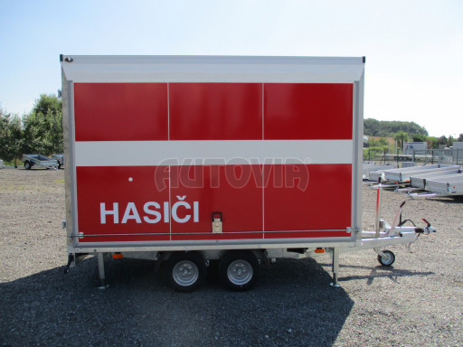 Skříňový izolovaný přívěs VA 2,7T 3,09x 1,74/1,90 IZO* č.21