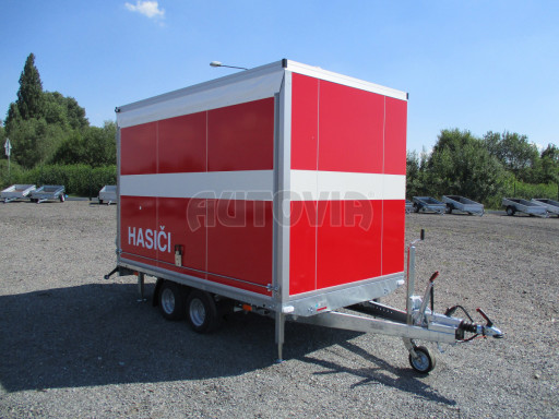 Skříňový izolovaný přívěs VA 2,7T 3,09x 1,74/1,90 IZO* č.22