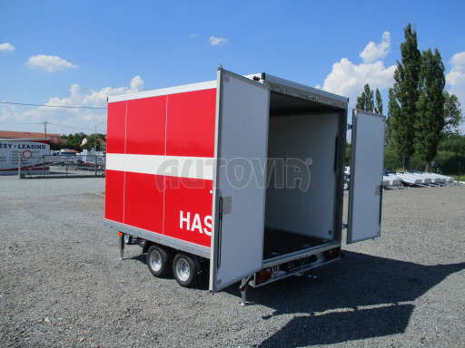 Skříňový izolovaný přívěs VA 2,7T 3,09x 1,74/1,90 IZO* č.24