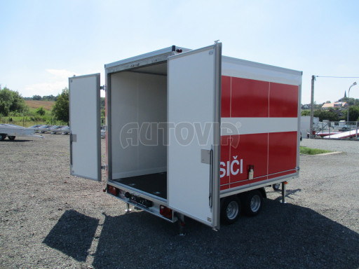 Skříňový izolovaný přívěs VA 2,7T 3,09x 1,74/1,90 IZO* č.26