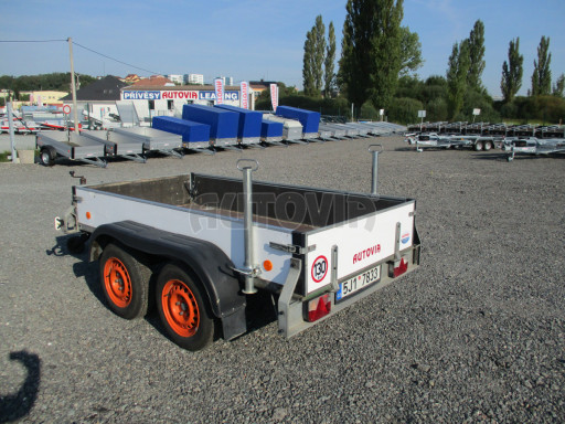 Bazarový přívěsný vozík za osobní auto ZV 26 2,0T B2 2,50x1,24/0,35 POČ** č.5
