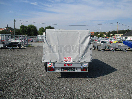 Valník s plachtou ZV 31 ALU N1 3,00x1,55/1,48