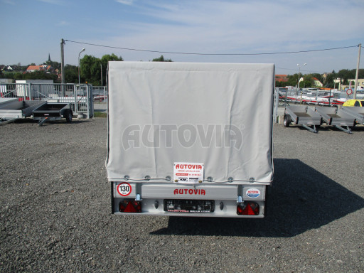 Valník s plachtou ZV 31 ALU N1 3,00x1,55/1,48