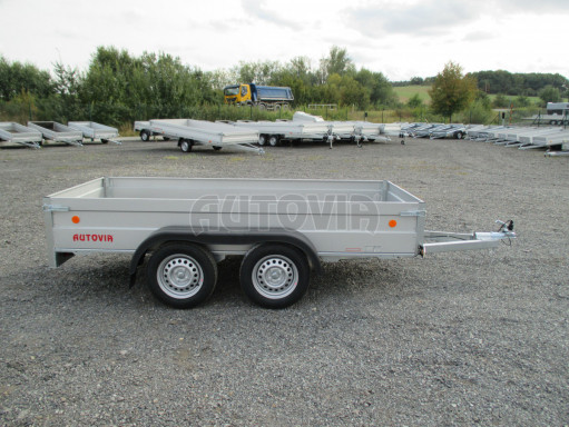 Skladový dvounápravový nebrzděný přívěs ZV 30 ZN 750kg N2 3,02x1,30/0,40 POČ