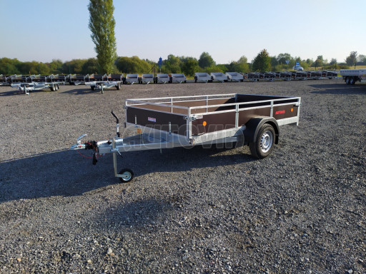 Brzděný sklopný valník ZV 31 1,3T B1 skl 3,01x1,55/0,30 POČ