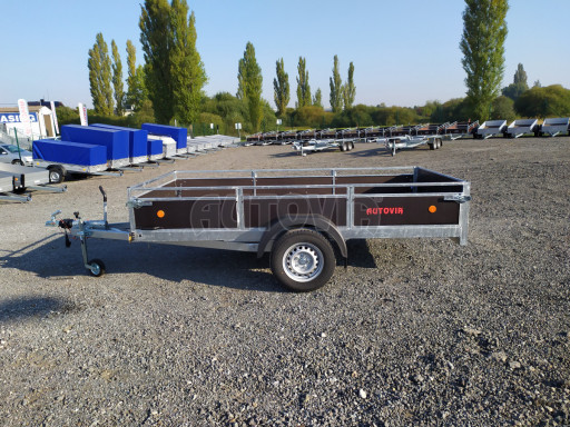 Brzděný sklopný valník ZV 31 1,3T B1 skl 3,01x1,55/0,30 POČ