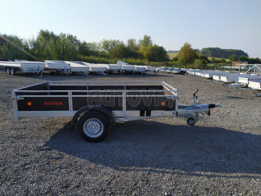 Brzděný sklopný valník ZV 31 1,3T B1 skl 3,01x1,55/0,30 POČ