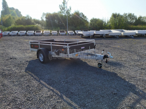 Brzděný sklopný valník ZV 31 1,3T B1 skl 3,01x1,55/0,30 POČ