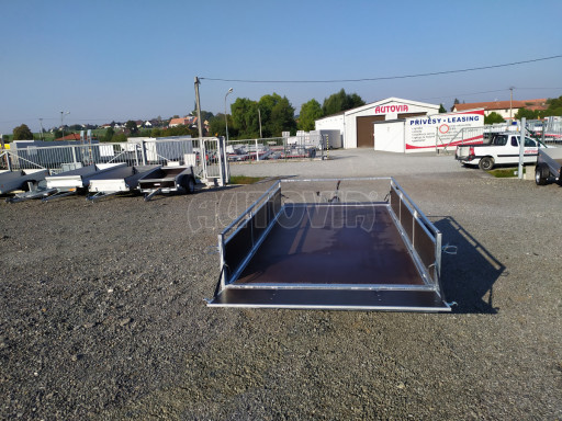 Brzděný sklopný valník ZV 31 1,3T B1 skl 3,01x1,55/0,30 POČ