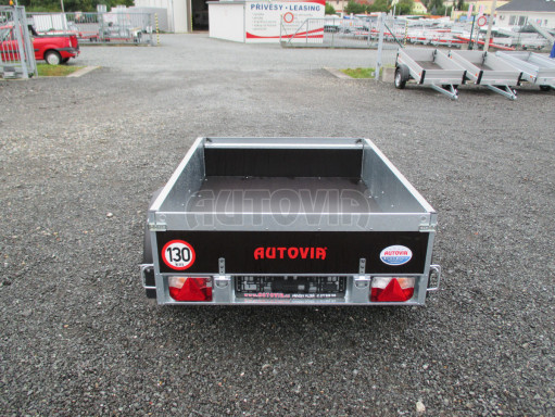 Výstavní jednoosý nebrzděný nákladní přívěs TRF 1,50x1,18/0,30