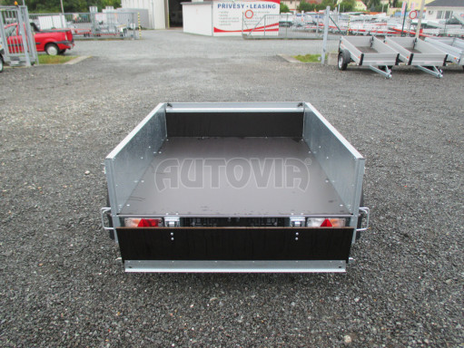 Výstavní jednoosý nebrzděný nákladní přívěs TRF 1,50x1,18/0,30