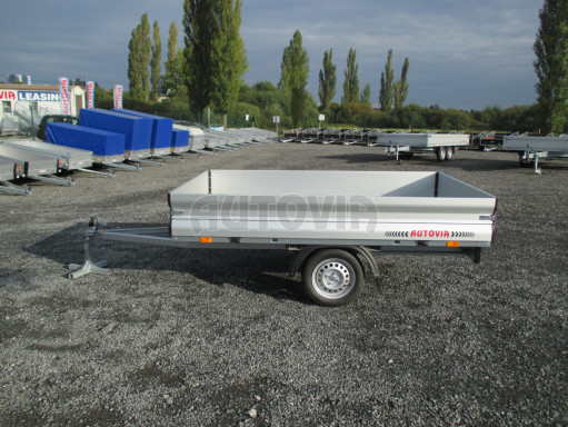 PROFI přívěs za auto VT 26/16 750kg 2,60x1,62/0,35 č.3
