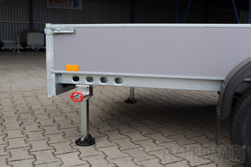 Opěrná noha stavitelná a sklopná 410/590 mm AL-KO 500 kg č.8