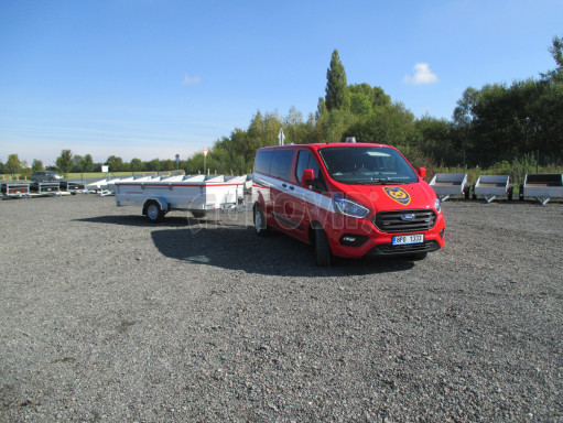 Přívěs pro hasiče  BR 1,35T 3,55x1,50/0,50* č.26
