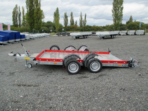 Přepravník zvedacích plošin HS 3,5T B2 3,45x1,86 RED č.22