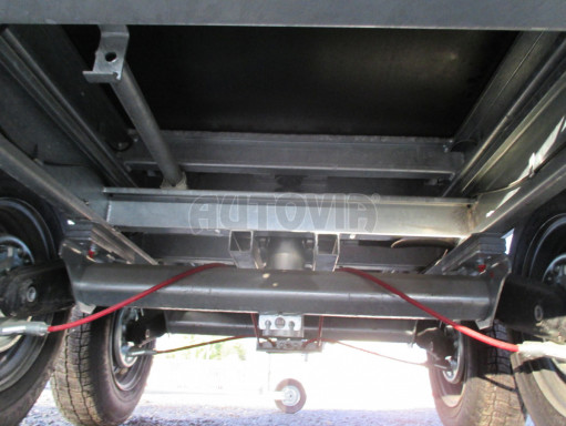 Sklápěcí přívěs DLT 2,7T 2,57x1,48/1,35 ruč