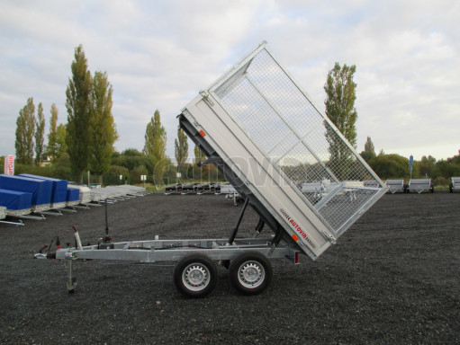 Sklápěcí přívěs DLT 2,7T 2,57x1,48/1,35 ruč
