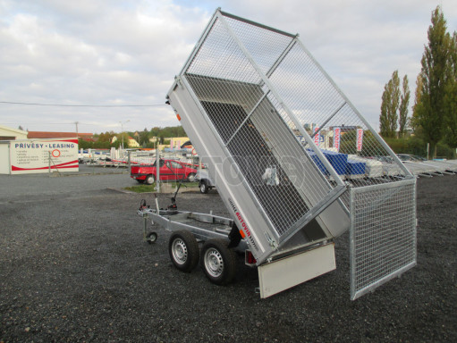 Sklápěcí přívěs DLT 2,7T 2,57x1,48/1,35 ruč