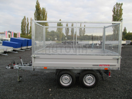 Sklápěcí přívěs DLT 2,7T 2,57x1,48/1,35 ruč