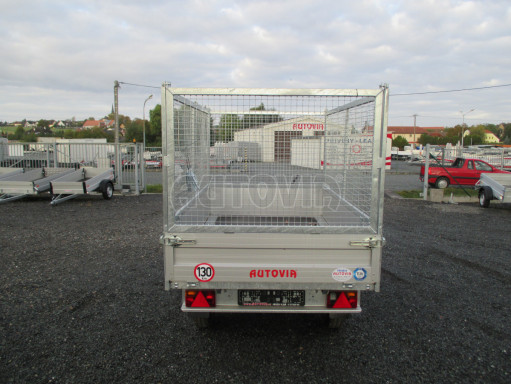 Sklápěcí přívěs DLT 2,7T 2,57x1,48/1,35 ruč