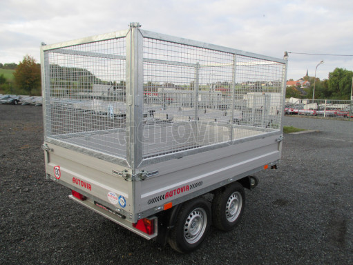 Sklápěcí přívěs DLT 2,7T 2,57x1,48/1,35 ruč